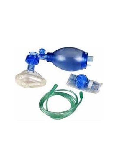Ambu Seti - Suni Solunum Aleti - Pvc Yetişkin - Plasmed