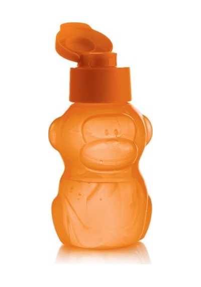 Eko Aslan Ve Penguen Şişe Suluk Set 350 Ml Turuncu