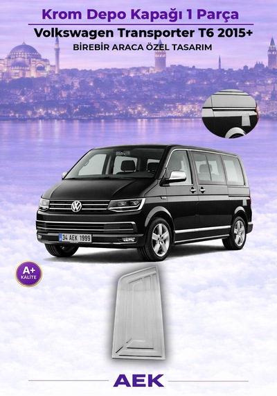 Vw T6 Transporter Depo Kapağı 2015- Paslanmaz Çelik