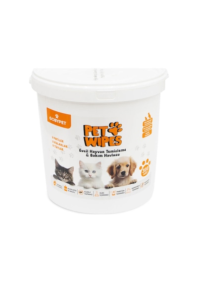 Gobypet Wipes Evcil Hayvan Temizlik Havlusu 300 Adet