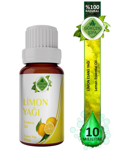 Limon Yağı Lemon Essential Oil 10 Ml.
