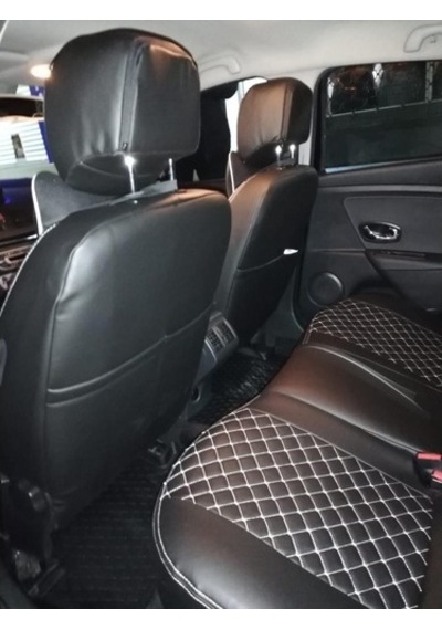 Renault Megane 3 Araca Özel Deri Koltuk Kılıfı