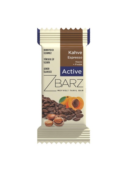 Zbarz Active Kahve Espresso Fonksiyonel Atıştırmalık Bar 12 x 35 G
