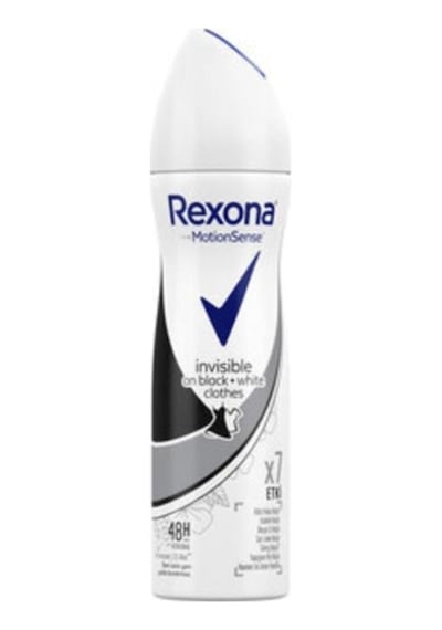 Rexona Invisible On Black & White Clothes Kadın Sprey Deodorant 150 ML