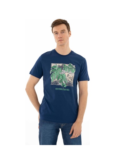 AR-MA Arma Erkek Regular Fit Bisiklet Yaka Tişört Y25344403501 001