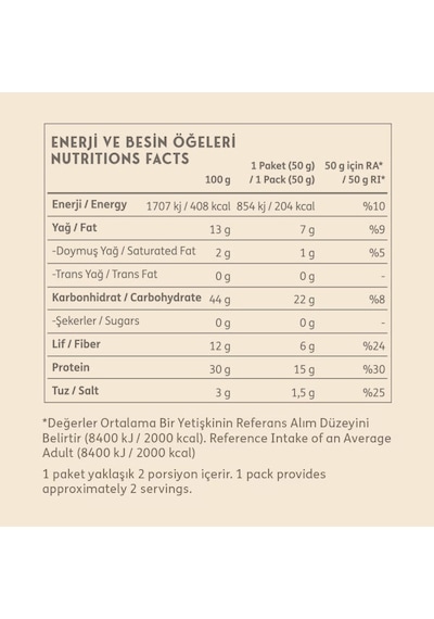 Clean Powders Protein Chips 50 Gr Ekşi Krema Soğan 4 Adet Ekşi Krema - Soğan