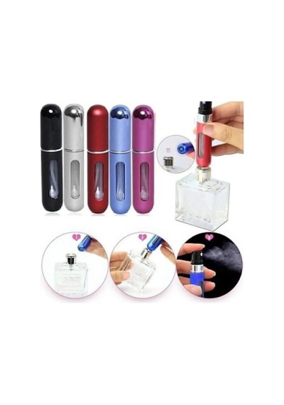 Tineke Parfüm Şişesi Çanta Içi Mini Doldurulabilir Seyahat Cep Yedek Parfüm Şişesi 5 Ml Sku: Smg8690010454775