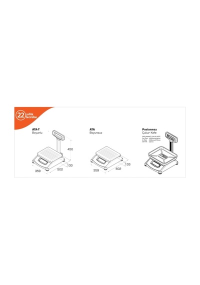 Tem Ata Boyunlu Led 60 Kg X 10/20 Gr Fiyat Hesaplamalı Terazi