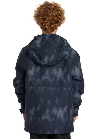 Dc Dc Basis Print Youth Erkek Çocuk Siyah Snowboard Ceketi Xkk