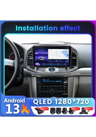 Chevrolet Captıva 2011-2017 Multimedya Navigasyon Usb Kamera Carplayer 6 Ram