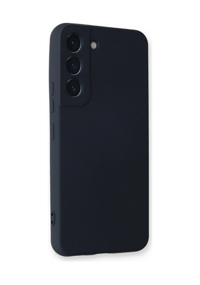 Samsung Galaxy Uyumlu Galaxy S23 Plus Kılıf Nano İçi Kadife Silikon - Lacivert 1