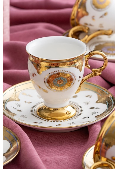 Acar Zaira 6 Kişilik Kahve Fincanı Takımı - 90 Ml