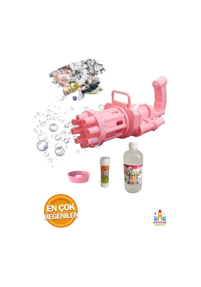 Bubble Machine Tabancası: Pilli Ve Işıklı Köpük Partileriniz İçin Şimdi Burada