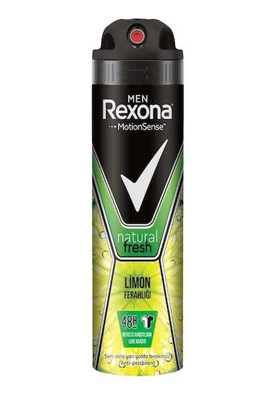 Rexona Natural Fresh Limon Ferahlığı Erkek Sprey Deodorant 150 ML