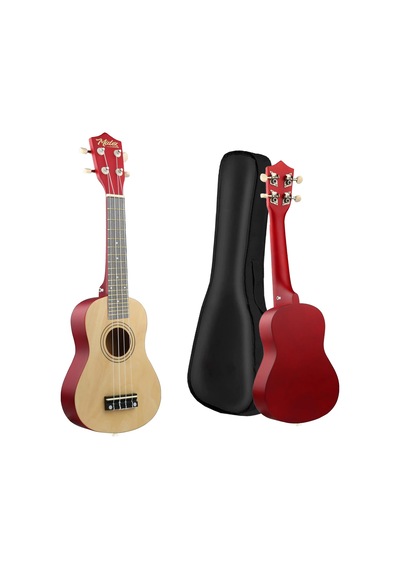 Midex UKX-233NT Naturel Concert Ukulele (Askı Çanta Metod Pena)