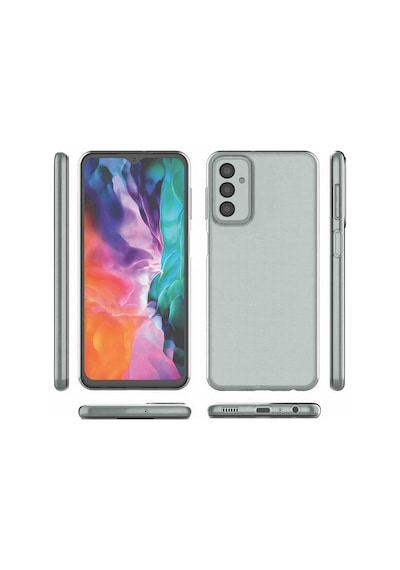 Samsung Uyumlu Galaxy M23 Kilif Seffaf Silikon Hibrit Case Kapak 547457980