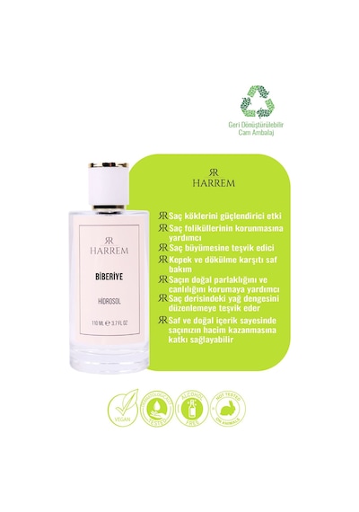 Biberiye Suyu Sebum/yağ Dengeleyici Ve Güçlendirici Saç Toniği Saf Ve Doğal 100 Ml