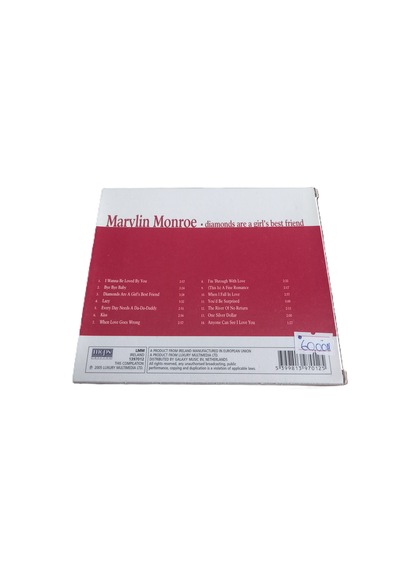 Marylın Monroe Cd Dıamonds Are A Gırl's Best Frıend