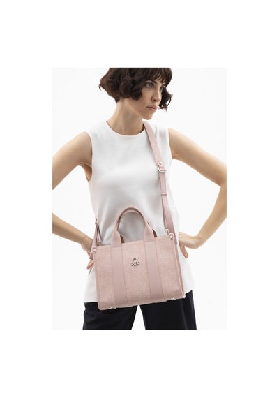 United Colors Of Benetton Bnt 1596 El Çantası Pudra Pudra