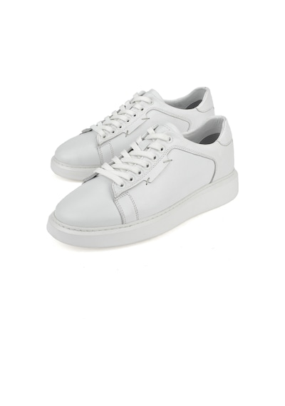 Ziya, Erkek Hakiki Deri Sneaker 151423z512 Beyaz 151423z512 500 Beyaz