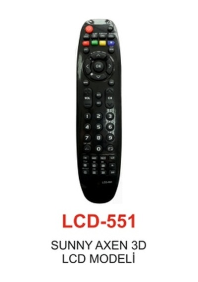 Sunny - Axen 3d Serisi Tv Kumandası Lcd 551