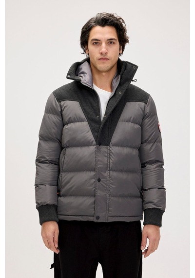 Bad Bear Valery Asfalt Erkek Puffer Mont-asphalt Asphalt