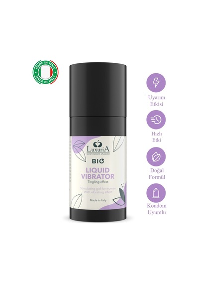 İntimateline Luxuria Bıo Sıvı Vibratör 15 Ml Kayganlaştırıcı Jel