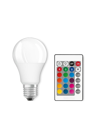 9w Led Rgb Ampul Uzaktan Kumandalı E27 Renkli Aydınlatma Ampulü, Çoklu Renk Modları, Ortam Işığı, Dekoratif Diğer