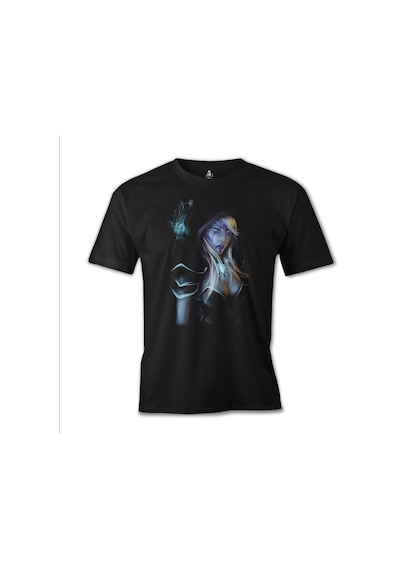Dota 2 - Drow Ranger 2 Siyah Erkek Tshirt