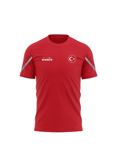 Diadora Alto 25 Milli Takım Antrenman Tişört Kırmızı