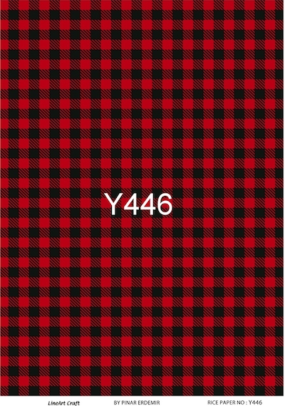 Lineart Pirinç Dekopaj Kağıdı La-y446