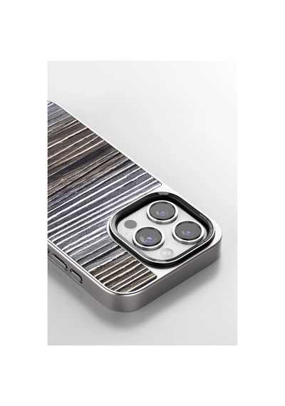 Venco Apple iPhone Uyumlu. 14 Pro Max Wave Kapak - Derin Mor