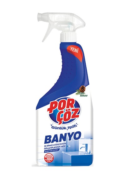 2 Adet Porçöz Yüzey Temizleyici Sprey 750 Ml Banyo Diğer