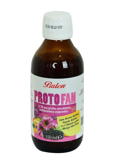 Protofan Kara Mürver Propolis Ekstratlı C Minli Takviye Edici Gıda 150 Ml