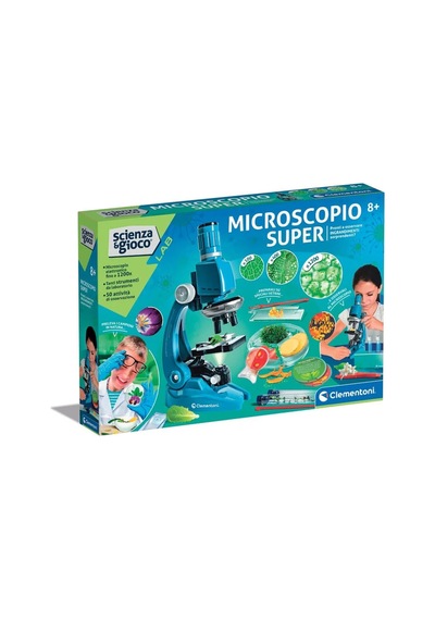 64473 Bilim Ve Oyun - Süper Mikroskop +8 Yaş Çok Renkli