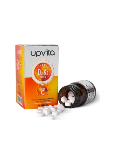 Upvita D3 K2 C Vitamini 60 Tablet