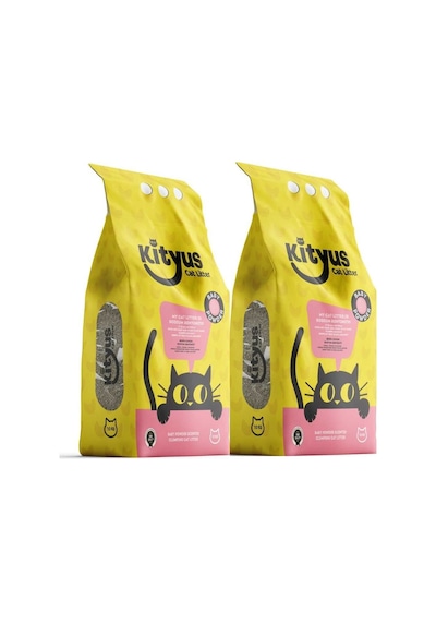 Toi Moi Kityus Bebek Pudrası Kokulu Sodyum Bentonit Kedi Kumu 2 x 10 L
