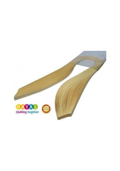 Hayal 5mm Krem Renkli Quilling Kağıdı - 100'lü