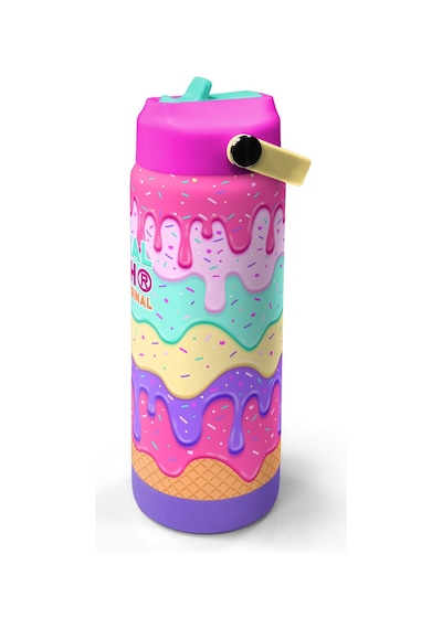 Coral High Pembe Rengarenk Katlanır Ağızlıklı Çelik Termos 650 Ml 38377 Pembe - Altın
