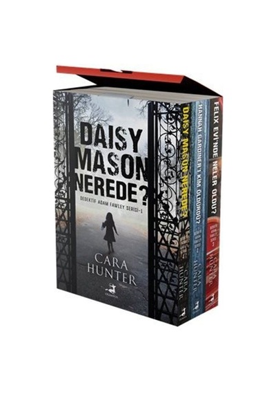 Dedektif Adam Fawley Serisi 3 Kitap - Kutulu Set / Cara Hunter