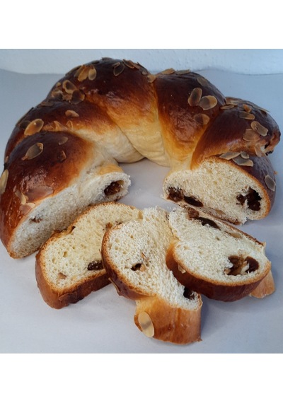 Seymen Üzümlü Bademli Yuvalı Paskalya Çöreği 1200 G