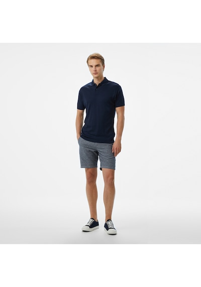 Nautica Erkek Lacivert Classic Fit Polo Düz K55329t Lacivert