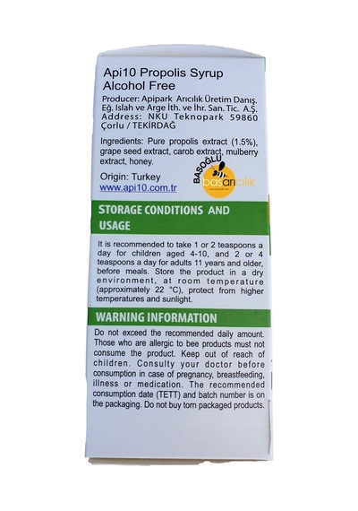 Api 10 Propolis Şurup