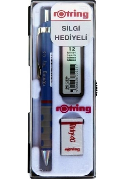 Rotring Okul Seti Versatil+Min Silgi 0.5 Mm Bordo  Ro-Kk0