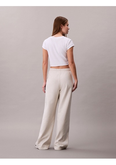 Calvin Klein Kabartma Monologo Havlu Kumaş Kadın Gri Eşofman Altı Lv047f206g-p4p Gri