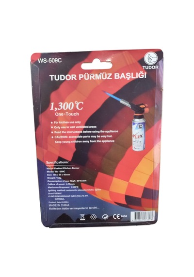 Tudor Üstün Kalite Pürmüz Başlığı Turuncu Siyah