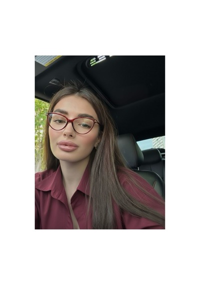 Funeyes River Bordo Cat Eye Metal Aksesuarlı Mavi Işık Korumalı Blue Block Gözlük 58 Ekartman