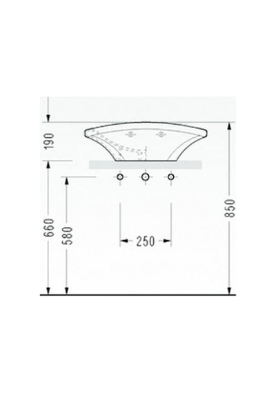 Serel Taşma Kanallı Lavabo 45x60 Cm - 2021tds000 Diğer