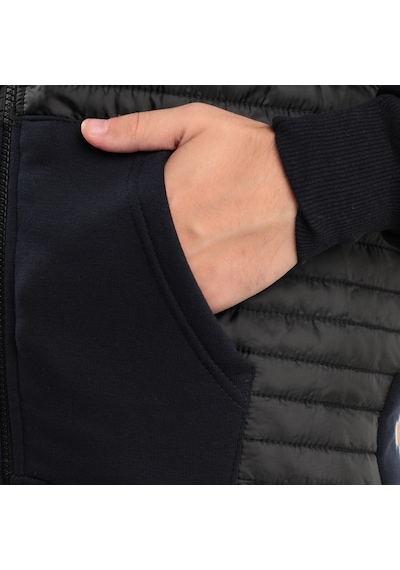 Slazenger BASS IN Erkek Sweatshirt Lacivert