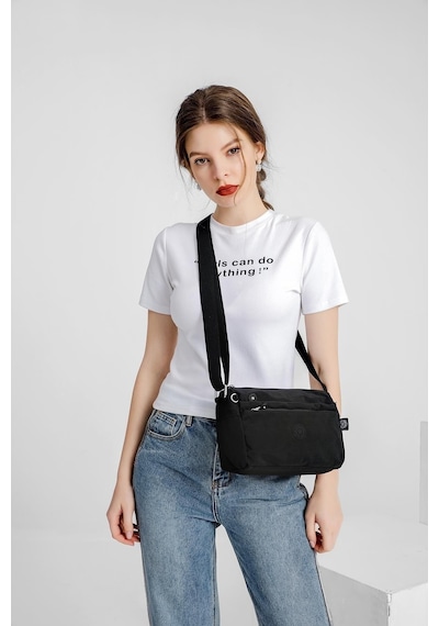 Smart Bags Smbyb1006-0003 Bej Kadın Çapraz Çanta 001